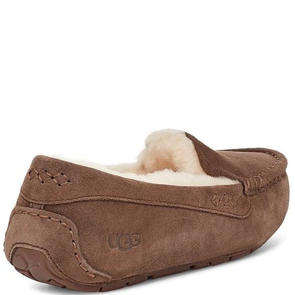 UGG Brown Suede Slippers - Picture 5 of 6